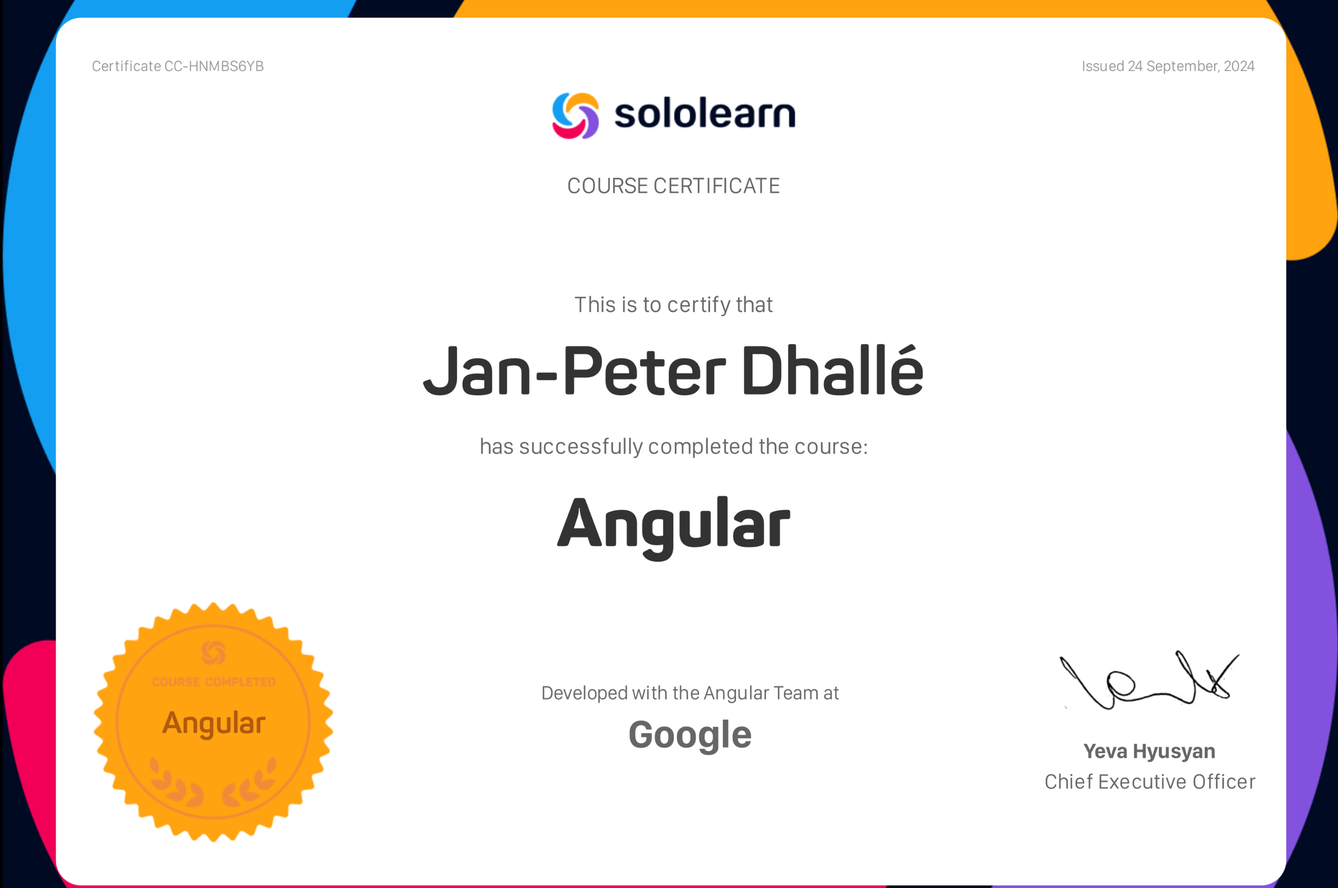 Sololearn Angular