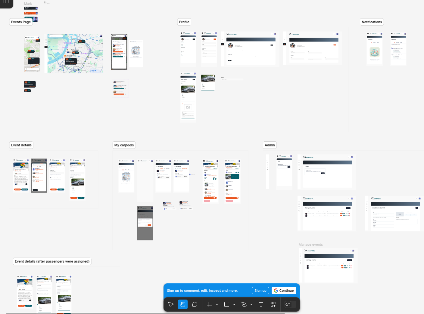 Prototypes in Figma